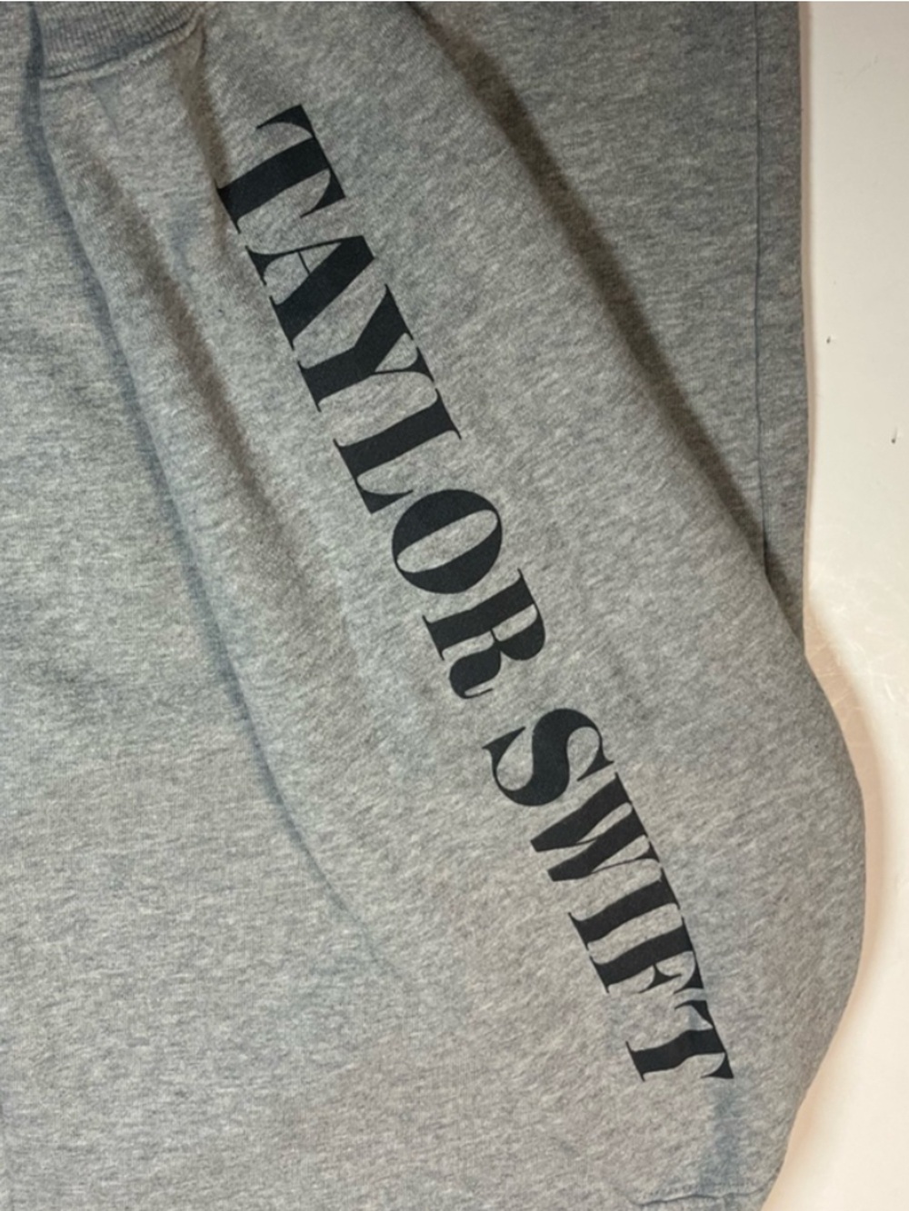 Taylor Swift S The Eras Tour Gray Quarter Zip Crewneck Sweatshirt Official Merch - Picture 6 of 16